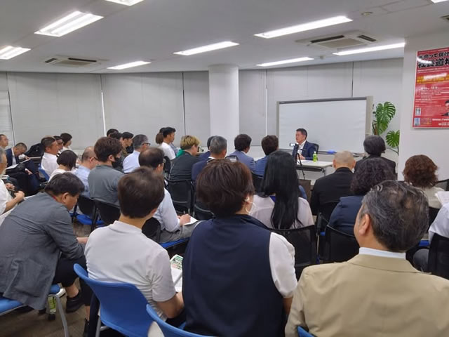 北浜俱楽部開催の様子